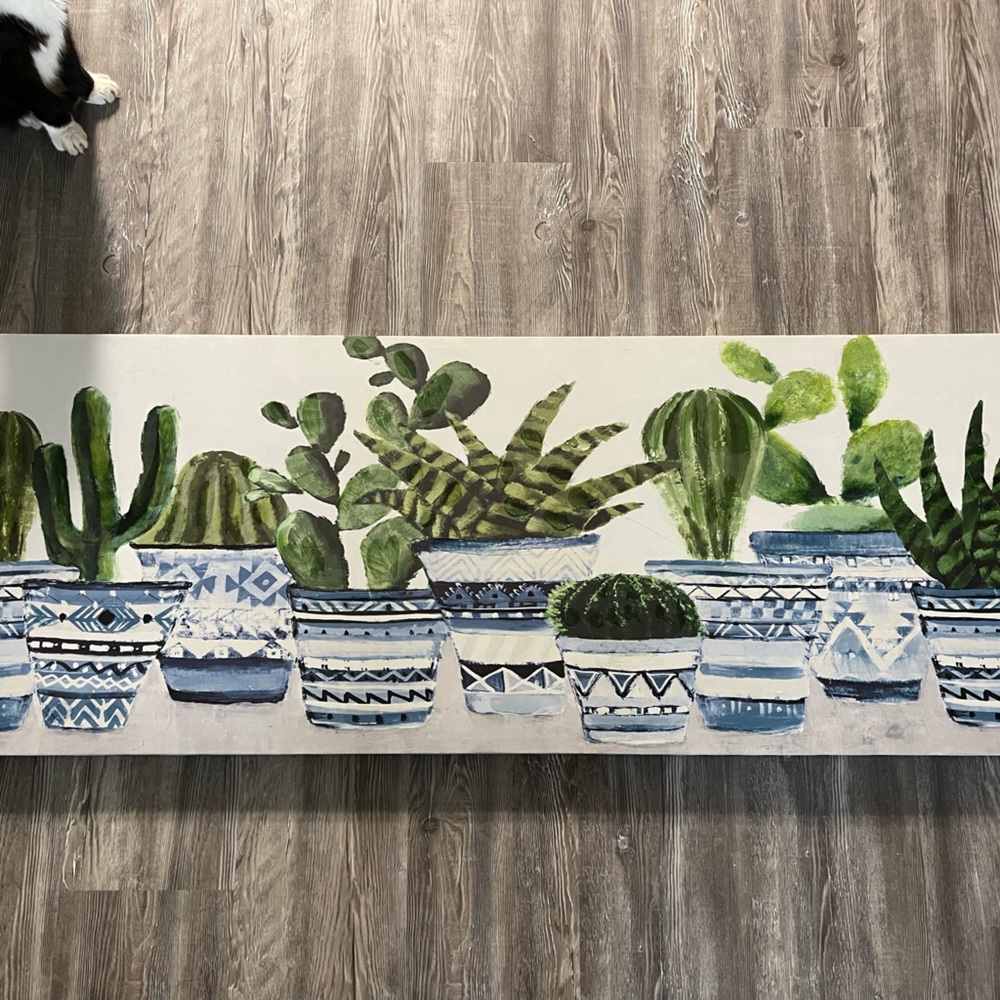 Good condition plant wall decor from Kirkland’s